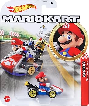 Amazon.com: Hot Wheels Mario Kart Collection of 1:64 Scale Die